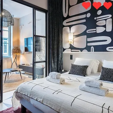 Host Inn Bien-Etre Spa Jacuzzi Downtown Lyon Room photo